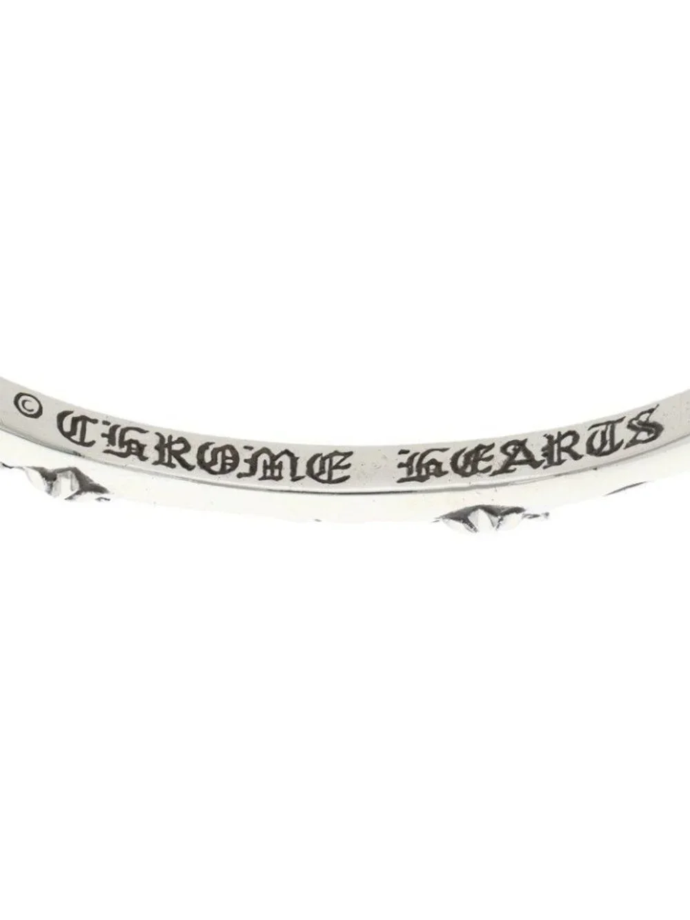 Chrome Hearts Bangle Sbt Band Silver Bracelet